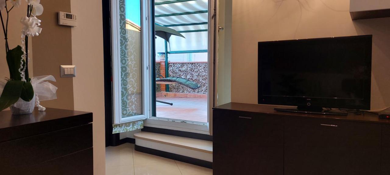 La Terrazza Dell' Angelo Apartment Pomarico Bagian luar foto